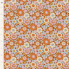 Tilda Wallflower 100604 Lauren Caramel Floral | SOLD BY THE HALF-YARD